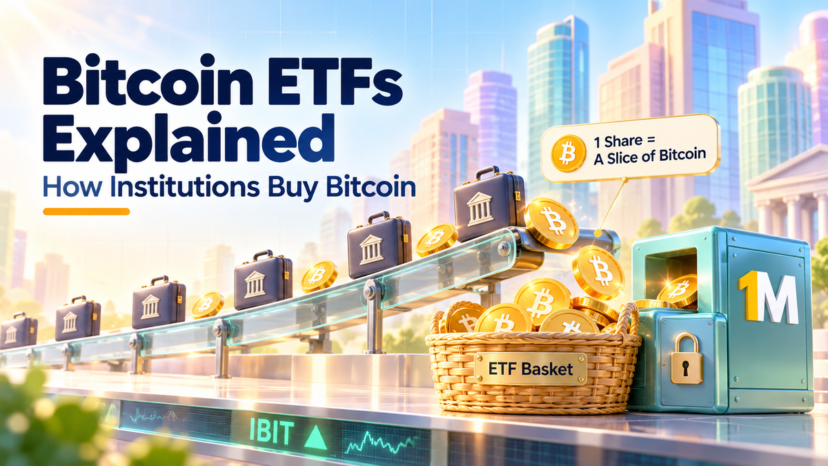 Bitcoin ETFs Explained: How Institutions Buy Bitcoin