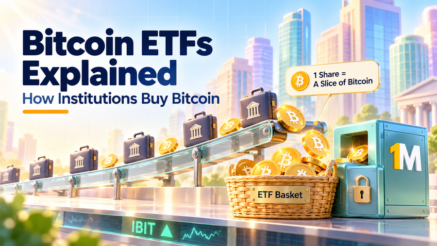Bitcoin ETFs Explained: How Institutions Buy Bitcoin