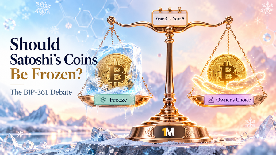Should Satoshi's Coins Be Frozen? The BIP-361 Debate