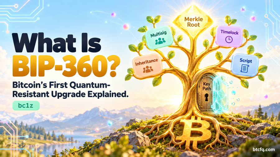What Is BIP-360? Bitcoin's Quantum-Resistance Proposal Explained